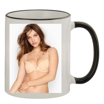 Barbara Palvin 11oz Colored Rim & Handle Mug