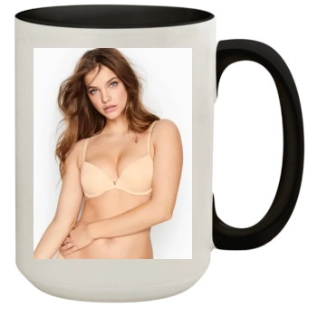 Barbara Palvin 15oz Colored Inner & Handle Mug