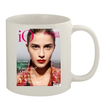 Benedetta Porcaroli 11oz White Mug