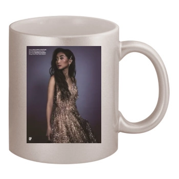 Brenda Song 11oz Metallic Silver Mug