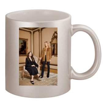 Brie Larson 11oz Metallic Silver Mug