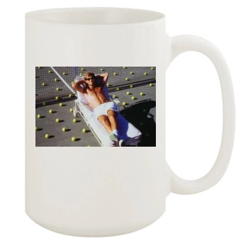 Andre Agassi 15oz White Mug