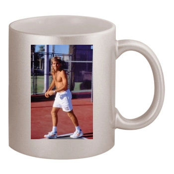 Andre Agassi 11oz Metallic Silver Mug