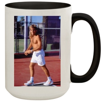 Andre Agassi 15oz Colored Inner & Handle Mug