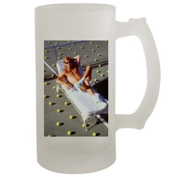Andre Agassi 16oz Frosted Beer Stein