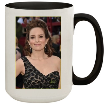 Tina Fey 15oz Colored Inner & Handle Mug