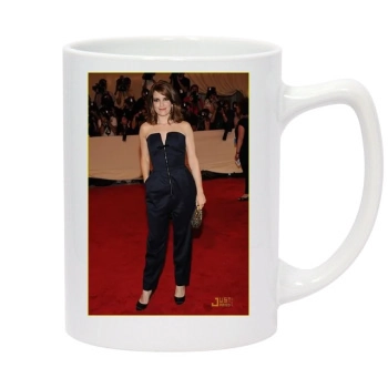 Tina Fey 14oz White Statesman Mug