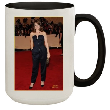 Tina Fey 15oz Colored Inner & Handle Mug