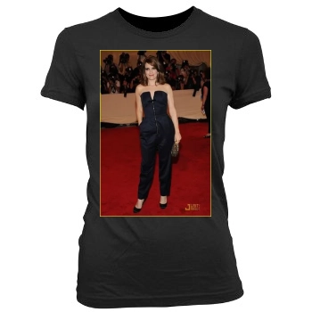 Tina Fey Women's Junior Cut Crewneck T-Shirt