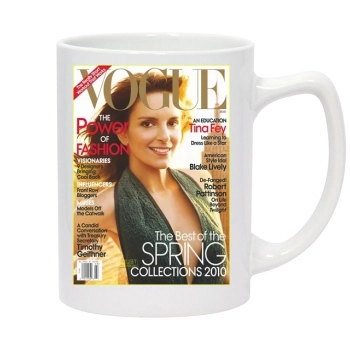 Tina Fey 14oz White Statesman Mug