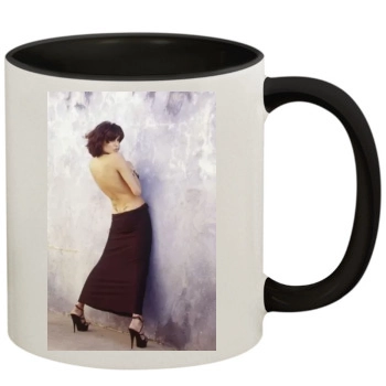 Angelina Jolie 11oz Colored Inner & Handle Mug