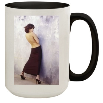 Angelina Jolie 15oz Colored Inner & Handle Mug