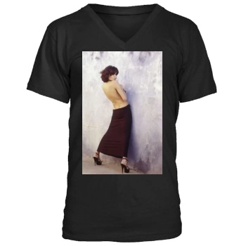 Angelina Jolie Men's V-Neck T-Shirt