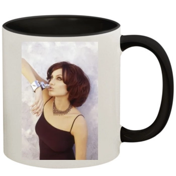 Angelina Jolie 11oz Colored Inner & Handle Mug