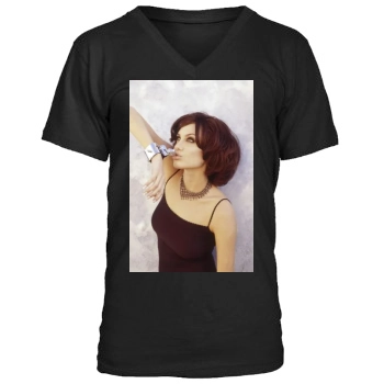 Angelina Jolie Men's V-Neck T-Shirt