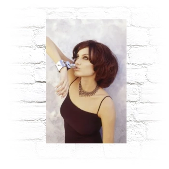 Angelina Jolie Metal Wall Art