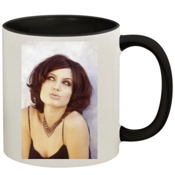 Angelina Jolie 11oz Colored Inner & Handle Mug