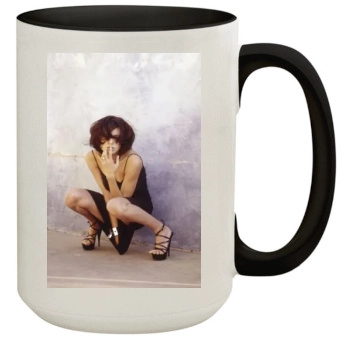 Angelina Jolie 15oz Colored Inner & Handle Mug