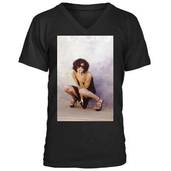 Angelina Jolie Men's V-Neck T-Shirt