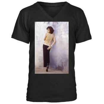 Angelina Jolie Men's V-Neck T-Shirt