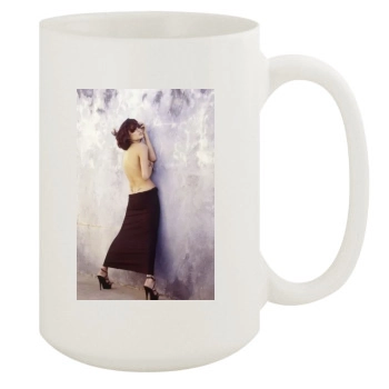 Angelina Jolie 15oz White Mug