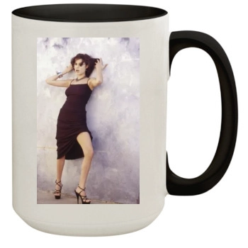 Angelina Jolie 15oz Colored Inner & Handle Mug