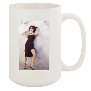 Angelina Jolie 15oz White Mug