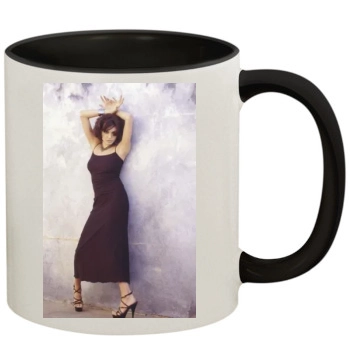 Angelina Jolie 11oz Colored Inner & Handle Mug