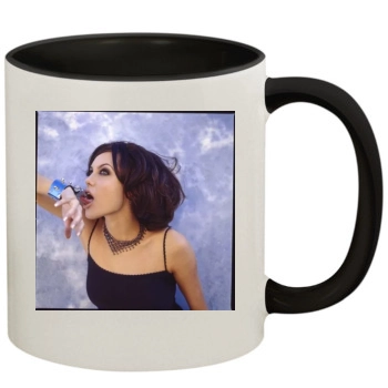 Angelina Jolie 11oz Colored Inner & Handle Mug