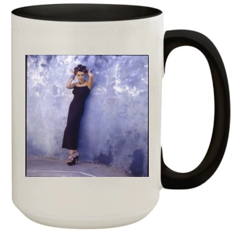 Angelina Jolie 15oz Colored Inner & Handle Mug