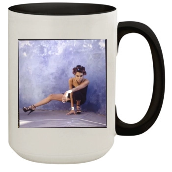 Angelina Jolie 15oz Colored Inner & Handle Mug