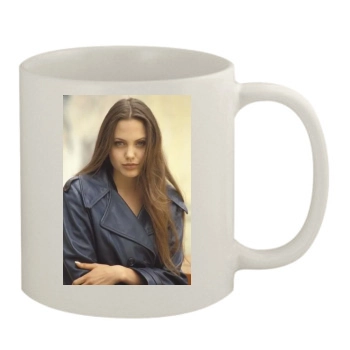 Angelina Jolie 11oz White Mug