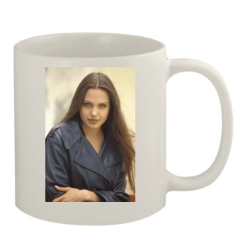 Angelina Jolie 11oz White Mug