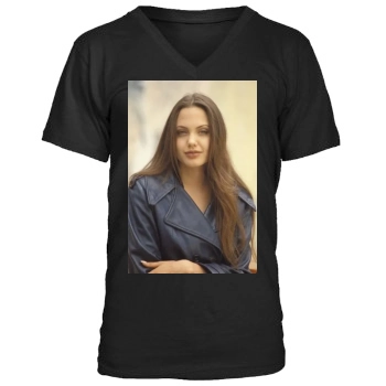 Angelina Jolie Men's V-Neck T-Shirt