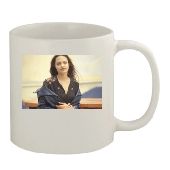 Angelina Jolie 11oz White Mug