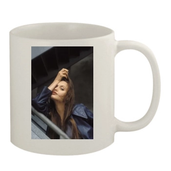 Angelina Jolie 11oz White Mug