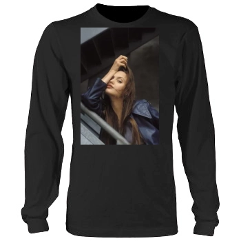 Angelina Jolie Men's Heavy Long Sleeve TShirt