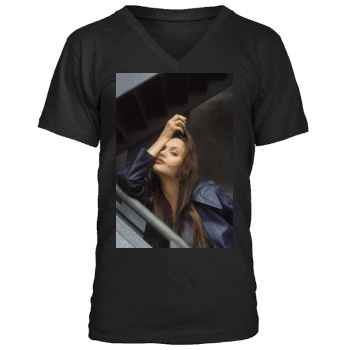 Angelina Jolie Men's V-Neck T-Shirt