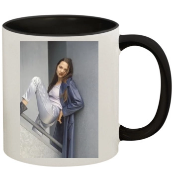 Angelina Jolie 11oz Colored Inner & Handle Mug