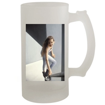 Angelina Jolie 16oz Frosted Beer Stein