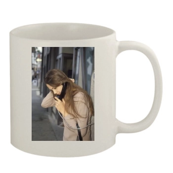 Angelina Jolie 11oz White Mug