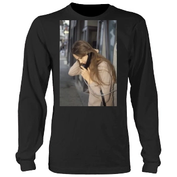 Angelina Jolie Men's Heavy Long Sleeve TShirt