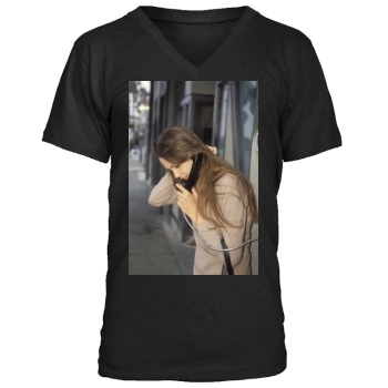 Angelina Jolie Men's V-Neck T-Shirt