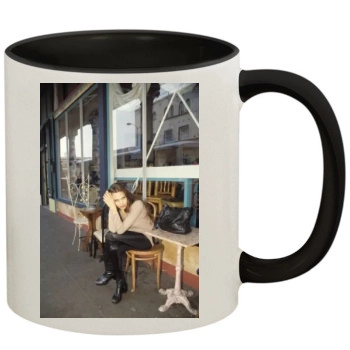 Angelina Jolie 11oz Colored Inner & Handle Mug