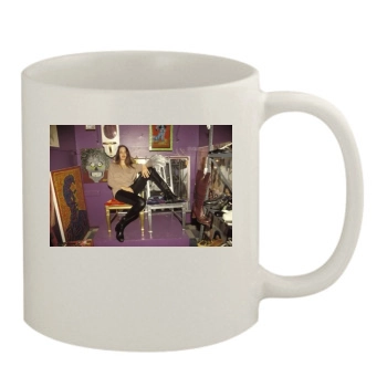 Angelina Jolie 11oz White Mug