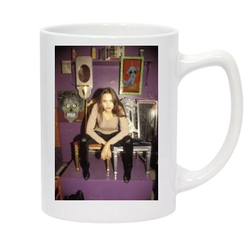 Angelina Jolie 14oz White Statesman Mug