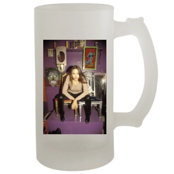 Angelina Jolie 16oz Frosted Beer Stein