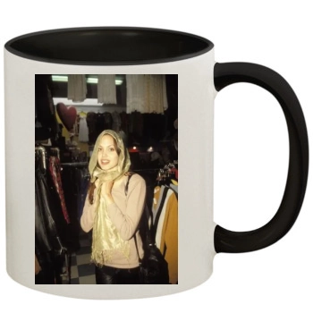 Angelina Jolie 11oz Colored Inner & Handle Mug