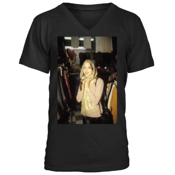 Angelina Jolie Men's V-Neck T-Shirt