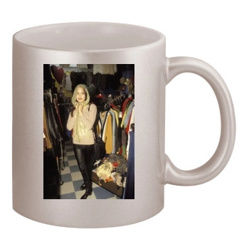 Angelina Jolie 11oz Metallic Silver Mug